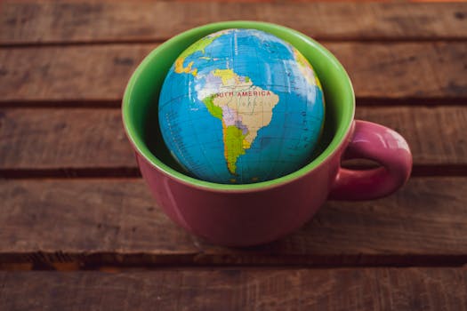 A Globe in a Mug